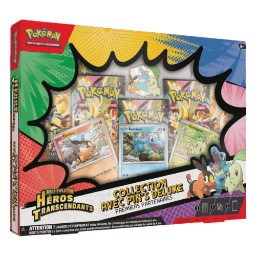Coffret Heros Transcendants Pins Deluxe