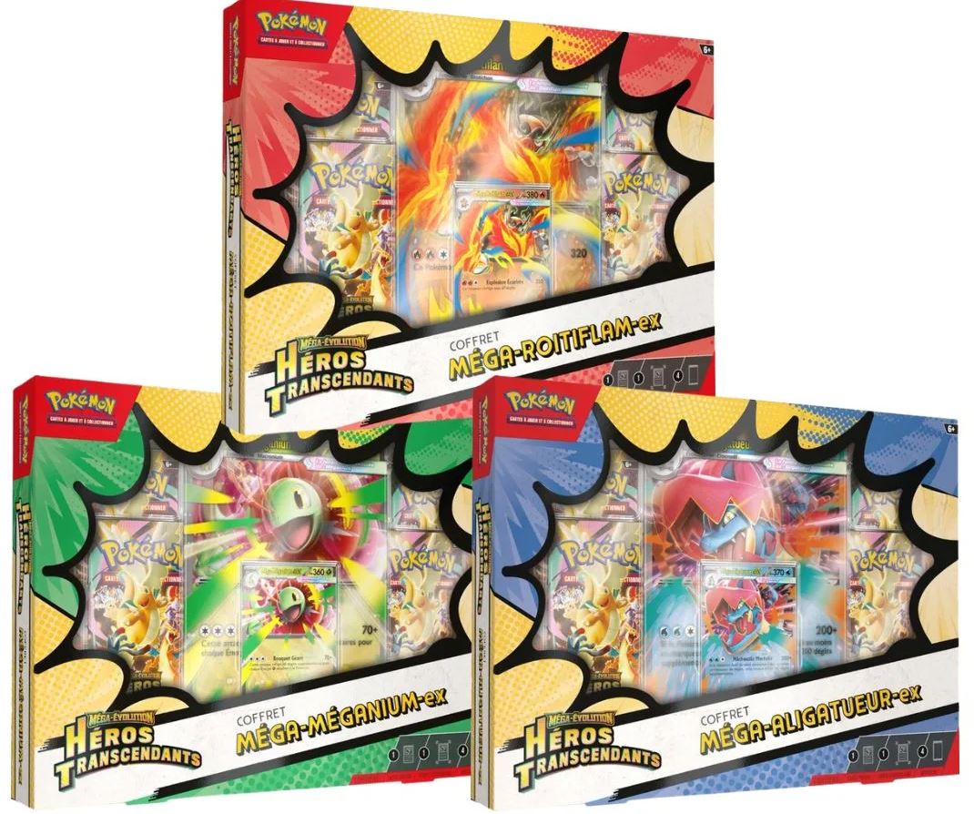 Coffret Heros Transcendants Mega