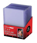 Toploaders transparents de 3" x 4" pour cartes de taille standard